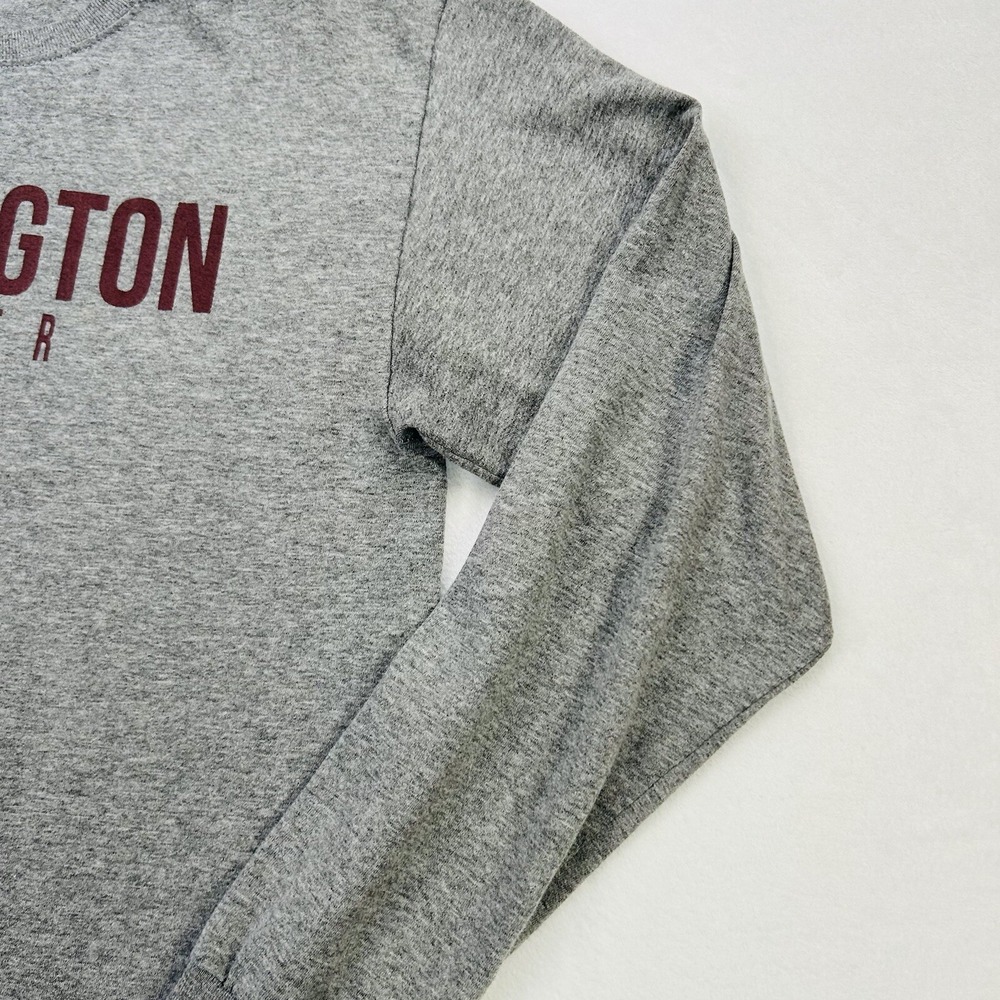 Farmington Soccer Shirt Adult Medium Gray Connecticut Long Sleeve Casual Mens - Picture 11 of 16